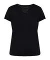 Zadig & Voltaire Celsy Cashmere Henley T-shirt In Black