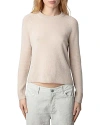 ZADIG & VOLTAIRE SOURCY ROUND NECK SWEATER