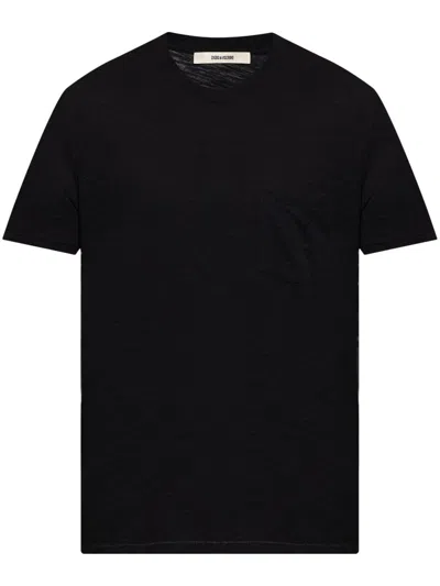 Zadig & Voltaire Stockholm T-shirt In Black