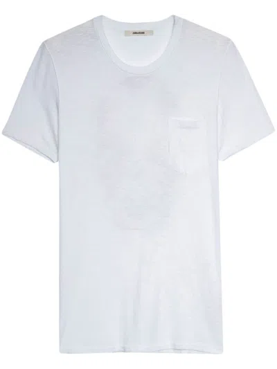 Zadig & Voltaire Stockholm T-shirt In Weiss