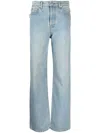 Zadig & Voltaire Straight-leg Jeans In Blau