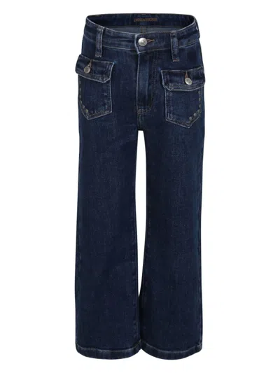 Zadig & Voltaire Kids' Straight-leg Jeans In Blue