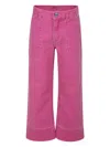 Zadig & Voltaire Straight-leg Jeans In Pink