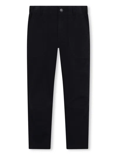 Zadig & Voltaire Kids' Straight-leg Trousers In Black