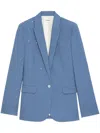 Zadig & Voltaire Strass Valse Blazer In Blue