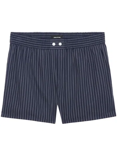 ZADIG & VOLTAIRE STRIPED SHORTS