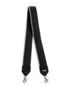Zadig & Voltaire Stud Piping Shoulder Strap In Noir