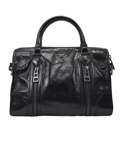 Zadig & Voltaire Sunny Medium Shoulder Bag In Black