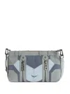 Zadig & Voltaire Sunny Mood Crossbody Bag In Blue