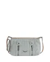 Zadig & Voltaire Sunny Mood Denim Breeze Crossbody In Breeze