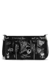Zadig & Voltaire Sunny Moody Shoulder Bag In Black