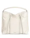 Zadig & Voltaire Sunny Vintage Patent Hobo Bag In Flash