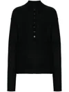 Zadig & Voltaire Marly Cashmere Knitted Top In Black