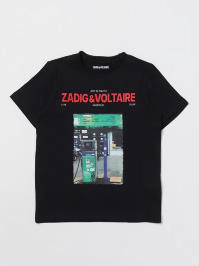 Zadig & Voltaire T-shirt  Kids Colour Black