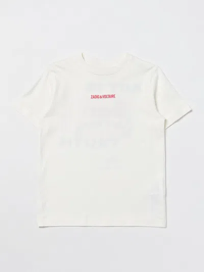 Zadig & Voltaire T-shirt  Kids Color Cream