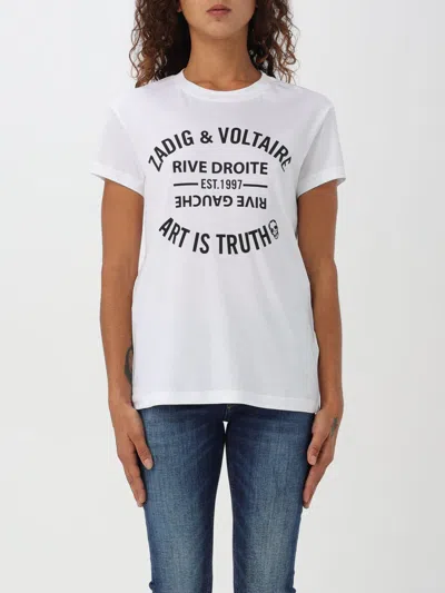 ZADIG & VOLTAIRE T-SHIRT ZADIG & VOLTAIRE WOMAN COLOR WHITE,G08608001