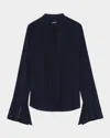 Zadig & Voltaire Taika Shirt In Encre