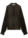 Zadig & Voltaire Tandy Blouse In Black
