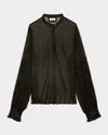 Zadig & Voltaire Tandy Blouse In Noir