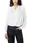 Zadig & Voltaire Tchin Satin Blouse In White