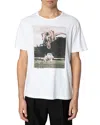 Zadig & Voltaire Ted Photoprint T-shirt In Blanc