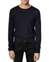 Zadig & Voltaire Teiss Cashmere Sweater In Encre
