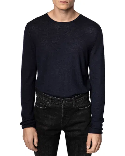 Zadig & Voltaire Teiss Cashmere Sweater In Noir