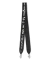 Zadig & Voltaire Text-print Strap Tag In Black