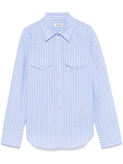 Zadig & Voltaire Thelma Shirt In Blue