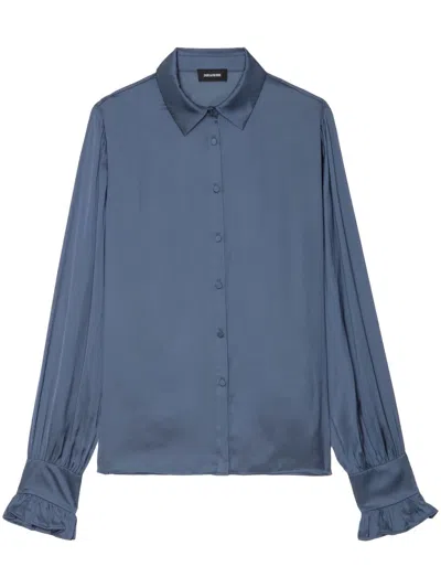 Zadig & Voltaire Thely Shirt In Blue