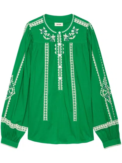 ZADIG & VOLTAIRE TIGY BLOUSE