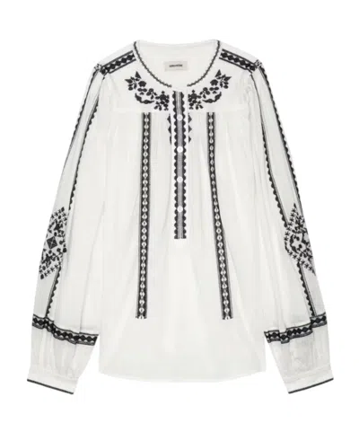 Zadig & Voltaire Tigy Cotton Blouse