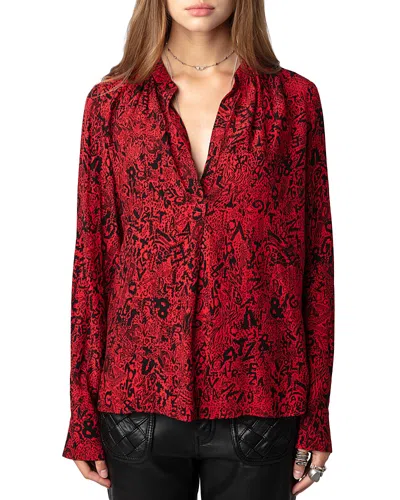 ZADIG & VOLTAIRE TINK SOFT SHIRT