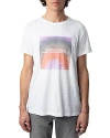 ZADIG & VOLTAIRE TOBY FLAMME PHOTOPRINT TEE