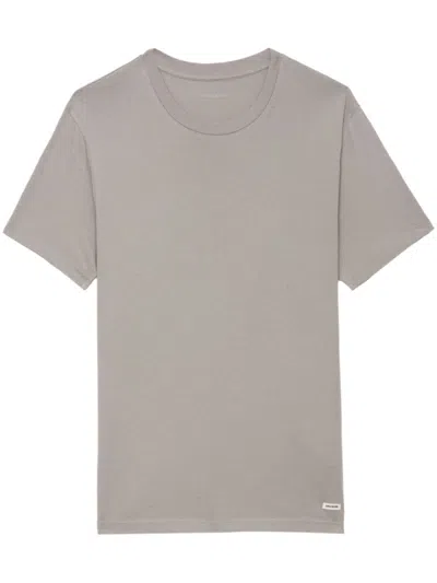 Zadig & Voltaire Tommy T-shirt In Grey