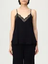 Zadig & Voltaire Lace-trimmed Camisole In Black