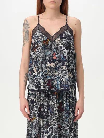 ZADIG & VOLTAIRE TOP ZADIG & VOLTAIRE WOMAN COLOR MULTICOLOR,429689005