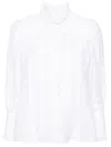 Zadig & Voltaire Trevy Pintuck-detailing Shirt In White