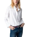 ZADIG & VOLTAIRE TREVY TOMBOY BLOUSE