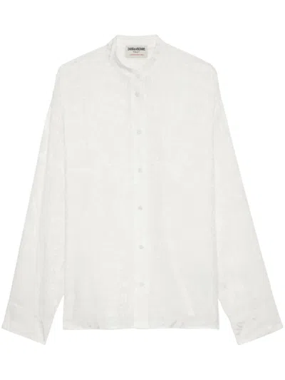 Zadig & Voltaire Truett Jac Shirt In White