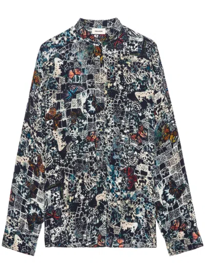 Zadig & Voltaire Truett Shirt In Black