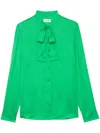 Zadig & Voltaire Tulba Blouse In Green