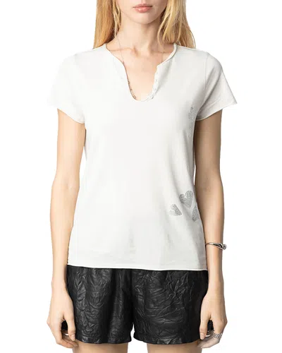 ZADIG & VOLTAIRE TUNISIEN RAIN TEE