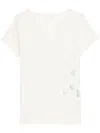 Zadig & Voltaire Tunisien T-shirt In White