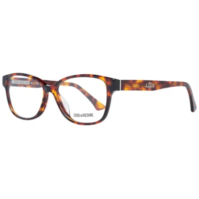 Zadig & Voltaire Unisex' Spectacle Frame  Vzv017 540781 Gbby2 In Multi