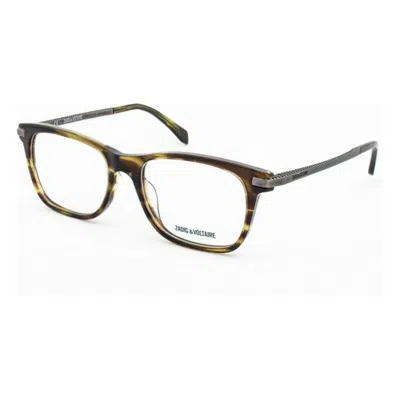Zadig & Voltaire Unisex' Spectacle Frame  Vzv167-0921 Gbby2 In Brown