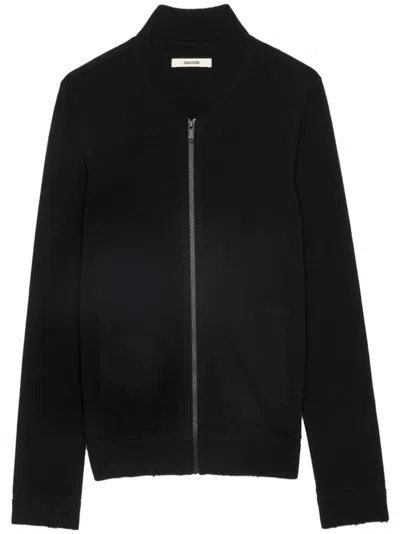 Zadig & Voltaire V-neck Cardigan In Blue