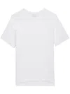 Zadig & Voltaire Womens Love Regular-fit Button-neck Cotton T-shirt In 白色