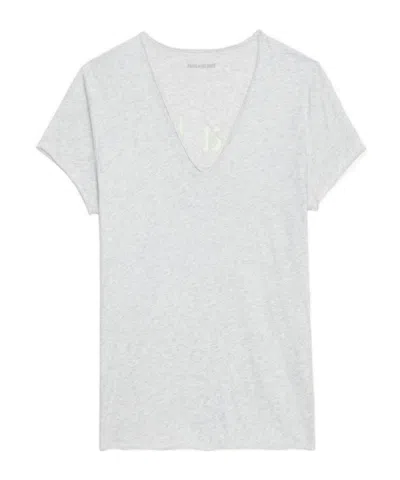 Zadig & Voltaire V-neck T-shirt In White