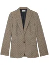 Zadig & Voltaire Valse Blazer In Neutrals